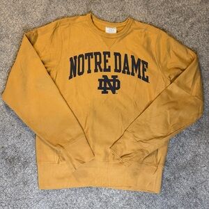 Notre Dame Champion Reverse Weave Sweatshirt